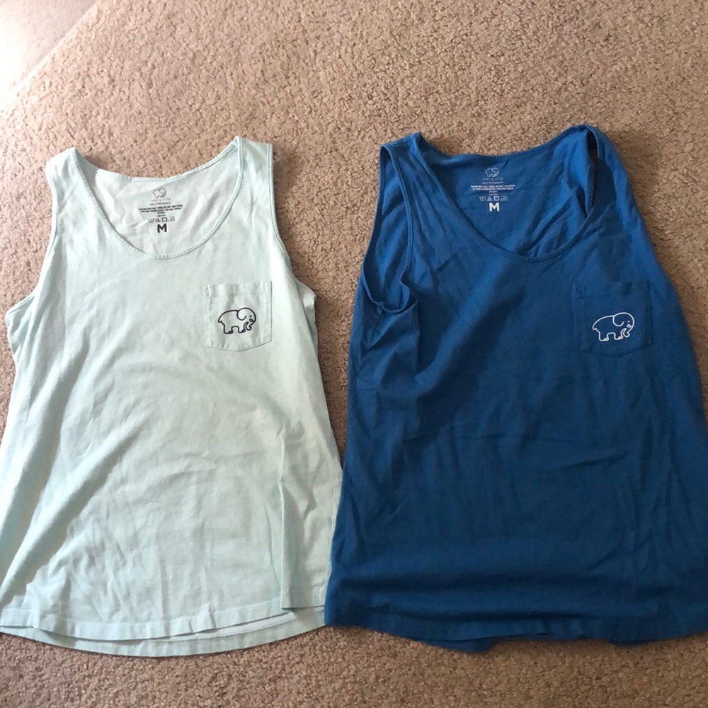 ivory ella tank tops